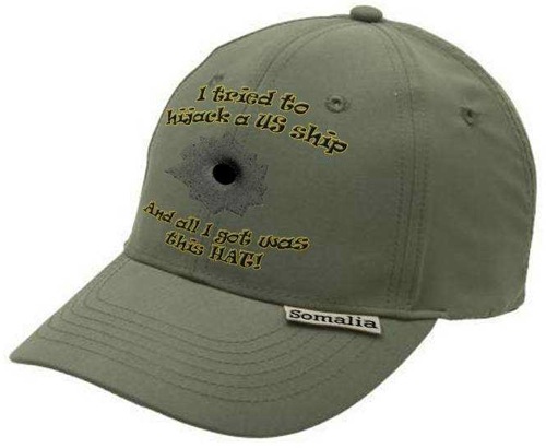 gotthishat I tried to hijack a US ship and all I got was this hat!