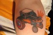 FatChevy's Hot Rod Tractor Tattoo